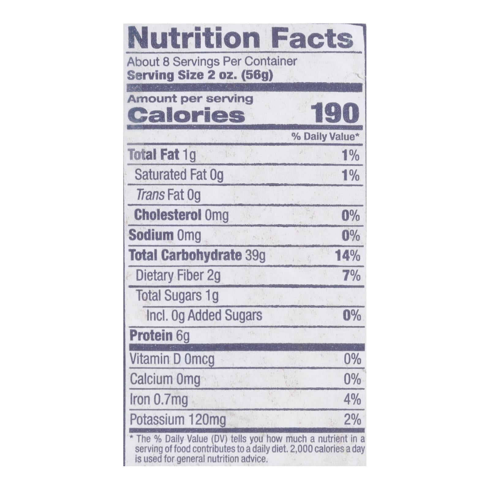 Delallo - Pasta Organic Rigatoni Number 21 - Case of 8-16 Ounces