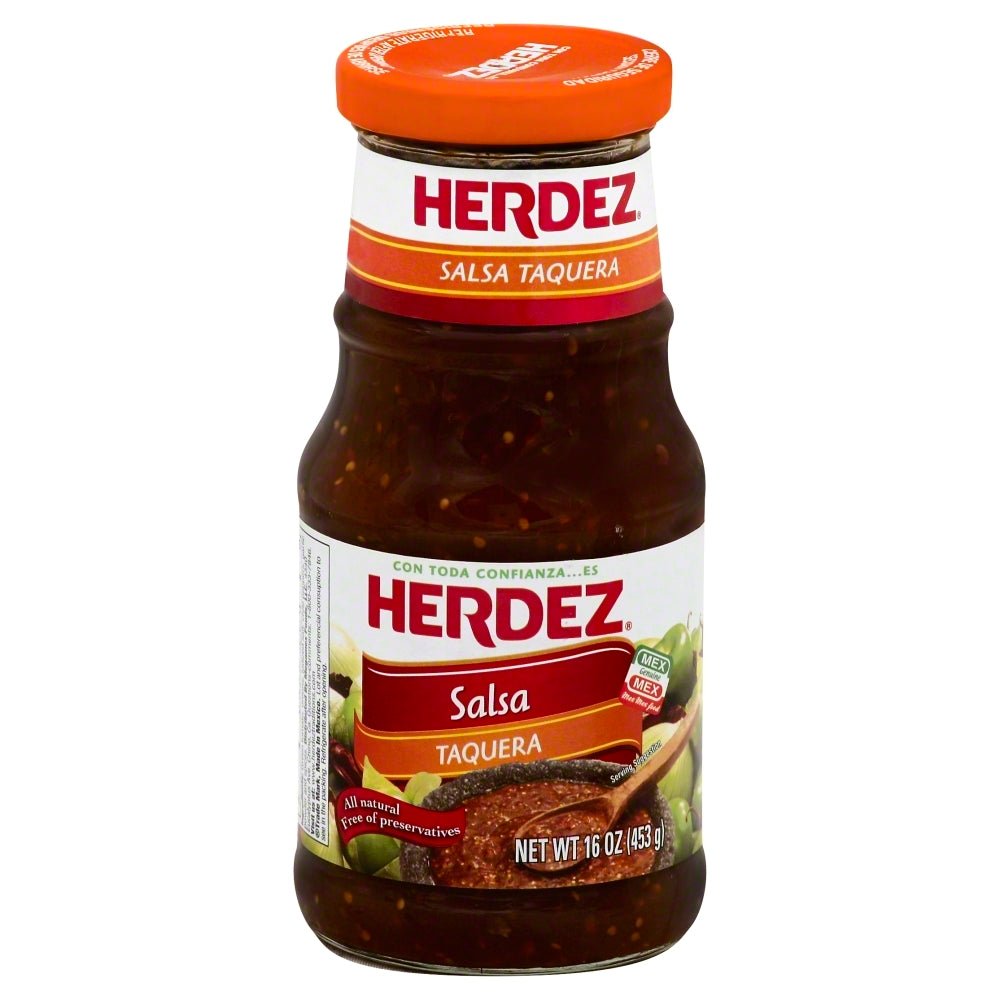 Herdez Salsa Taquera - Case of 12 - 16 oz