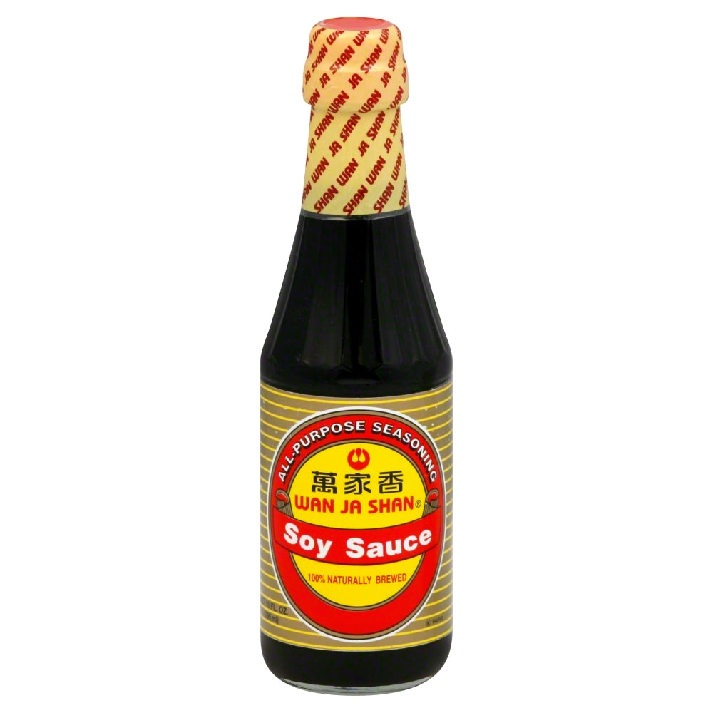 Wanjashan Soy Sauce - Case of 12 - 10 oz
