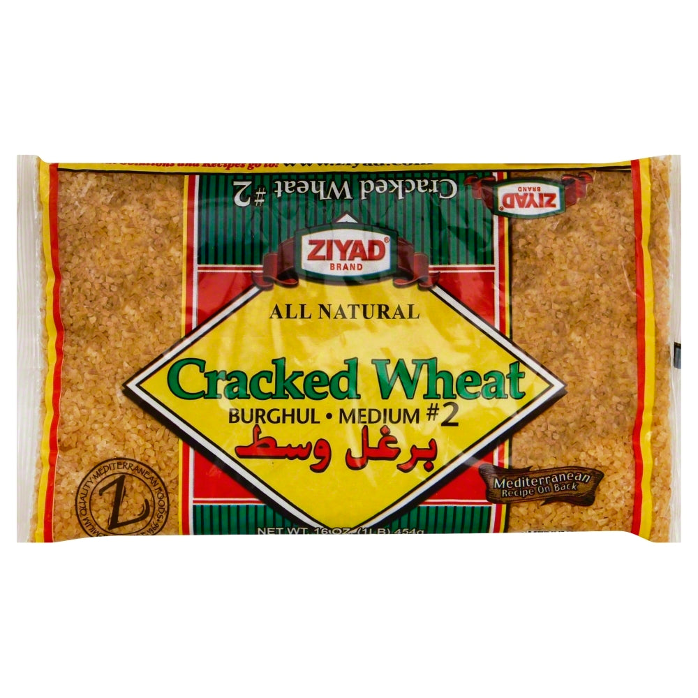Ziyad Cracked Wheat #2 (Medium) - Case of 12 - 16 oz