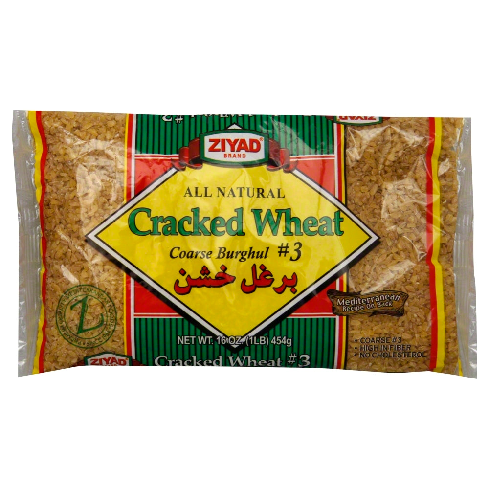 Ziyad Cracked Wheat #3 (Coarse) - Case of 12 - 16 oz