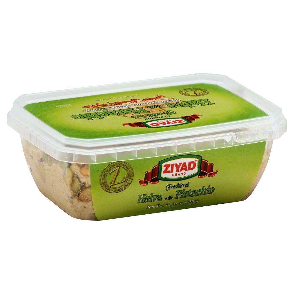 Ziyad Halva Pistachio - Case of 6 - 12.34 oz