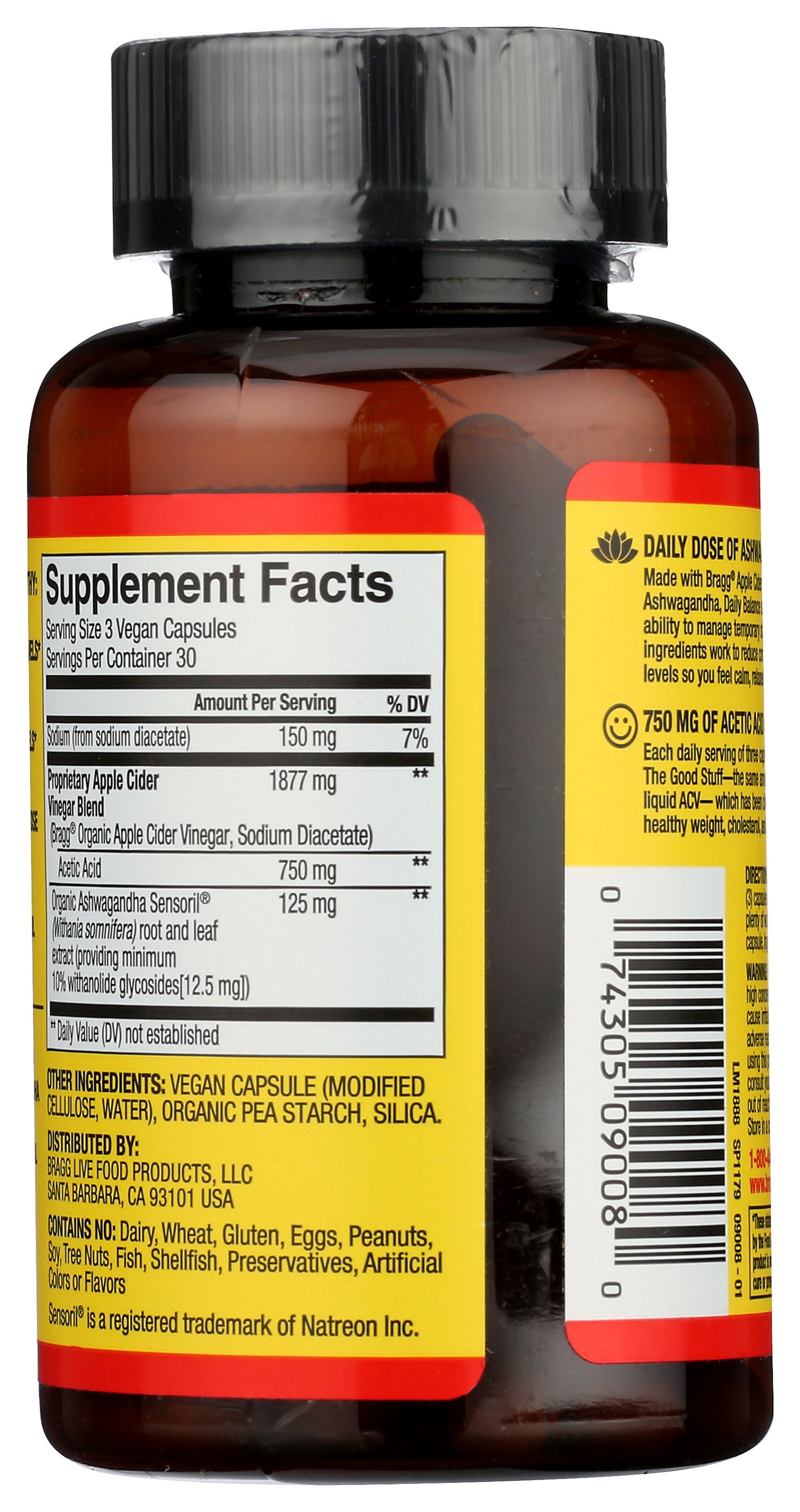 BRAGG ACV DAILY CALM BALANCE