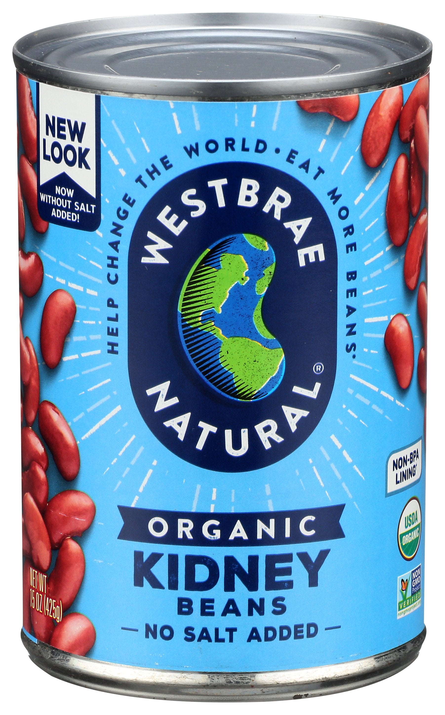 WESTBRAE BEAN KIDNEY FF ORG - Case of 3