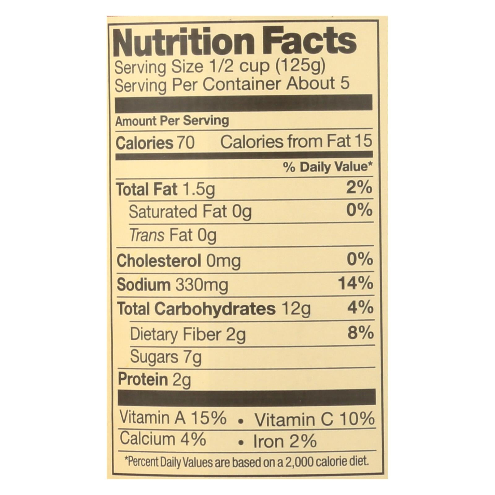 La Famiglia Del Grosso Organic Marinara Sauce - Case of 12 - 24 OZ
