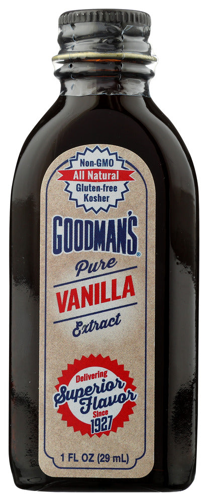 Goodmans Extract Vanilla Pure - Case of 6 - 1 FO