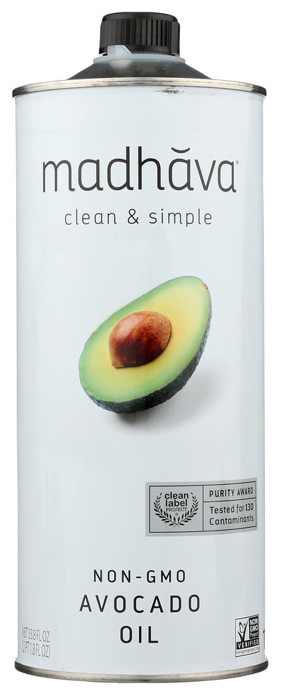 Madhava Oil Avocado - Case of 6 - 1 lt