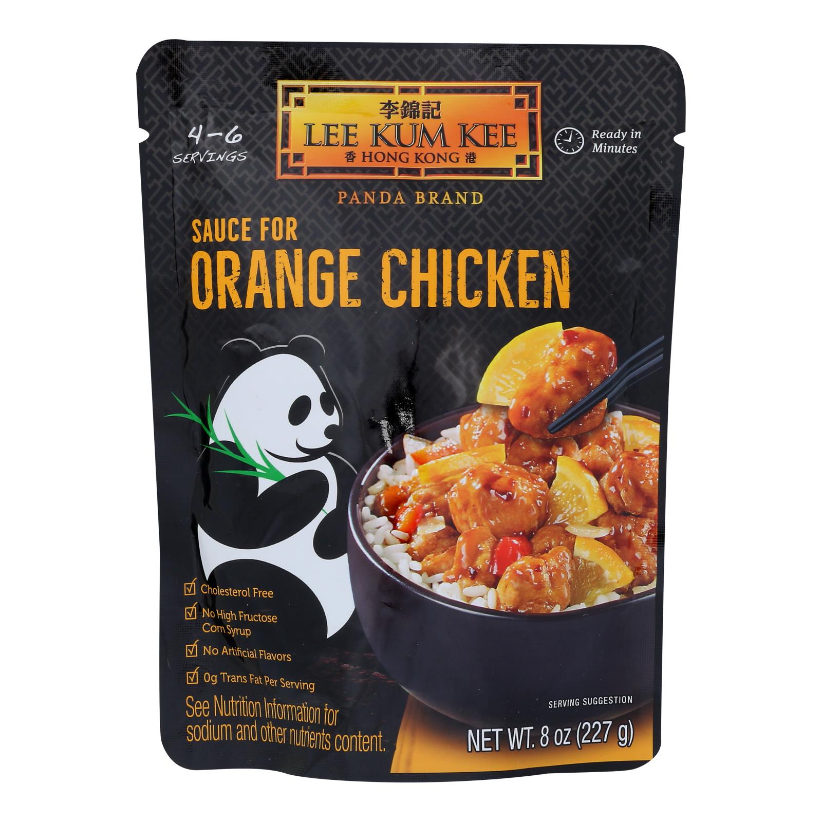 Lee Kum Kee Sauce - Ready To Serve - Orange Chicken - 8 Oz - Case Of 6