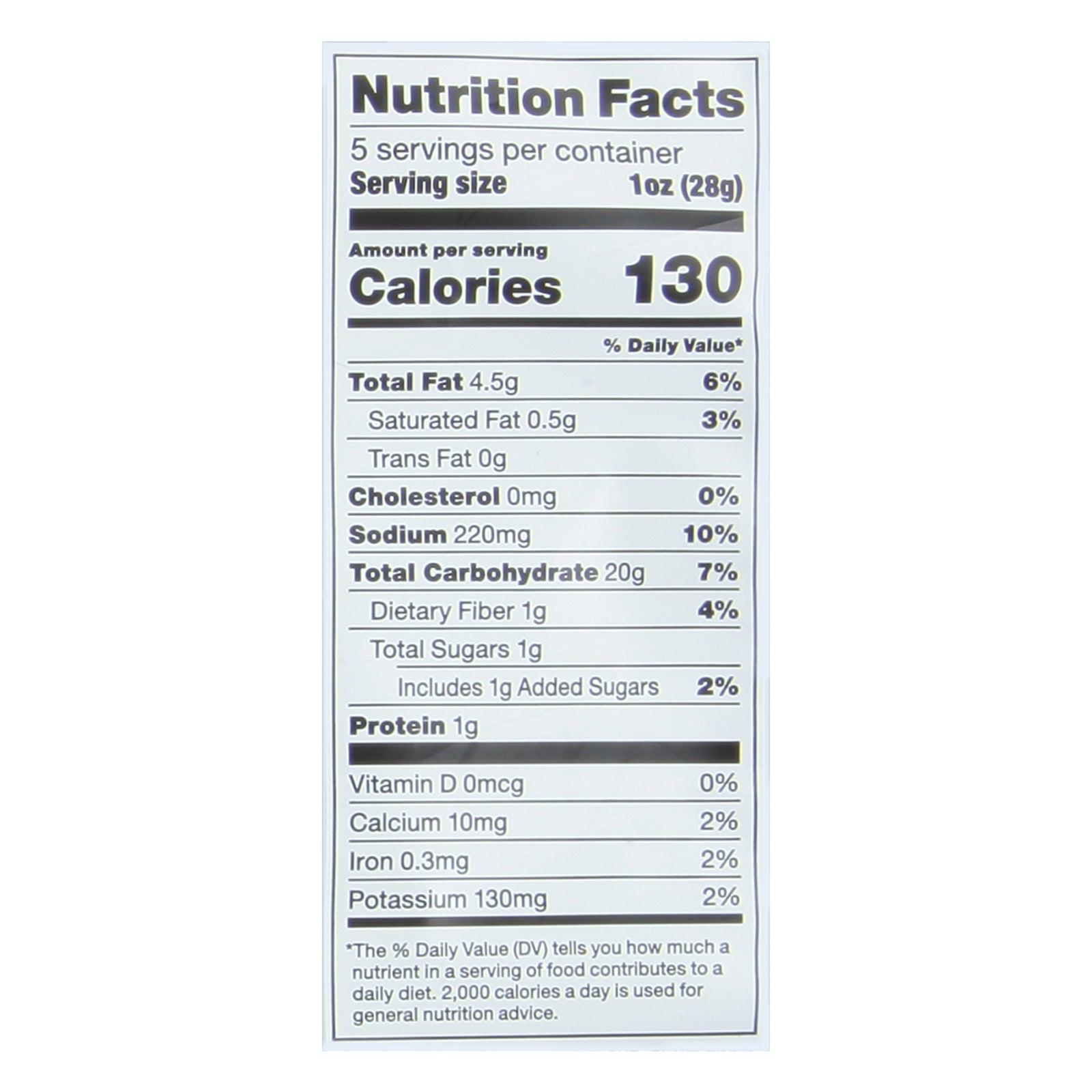 Popchips - Potato Chip Nacho - CS of 12-5 OZ