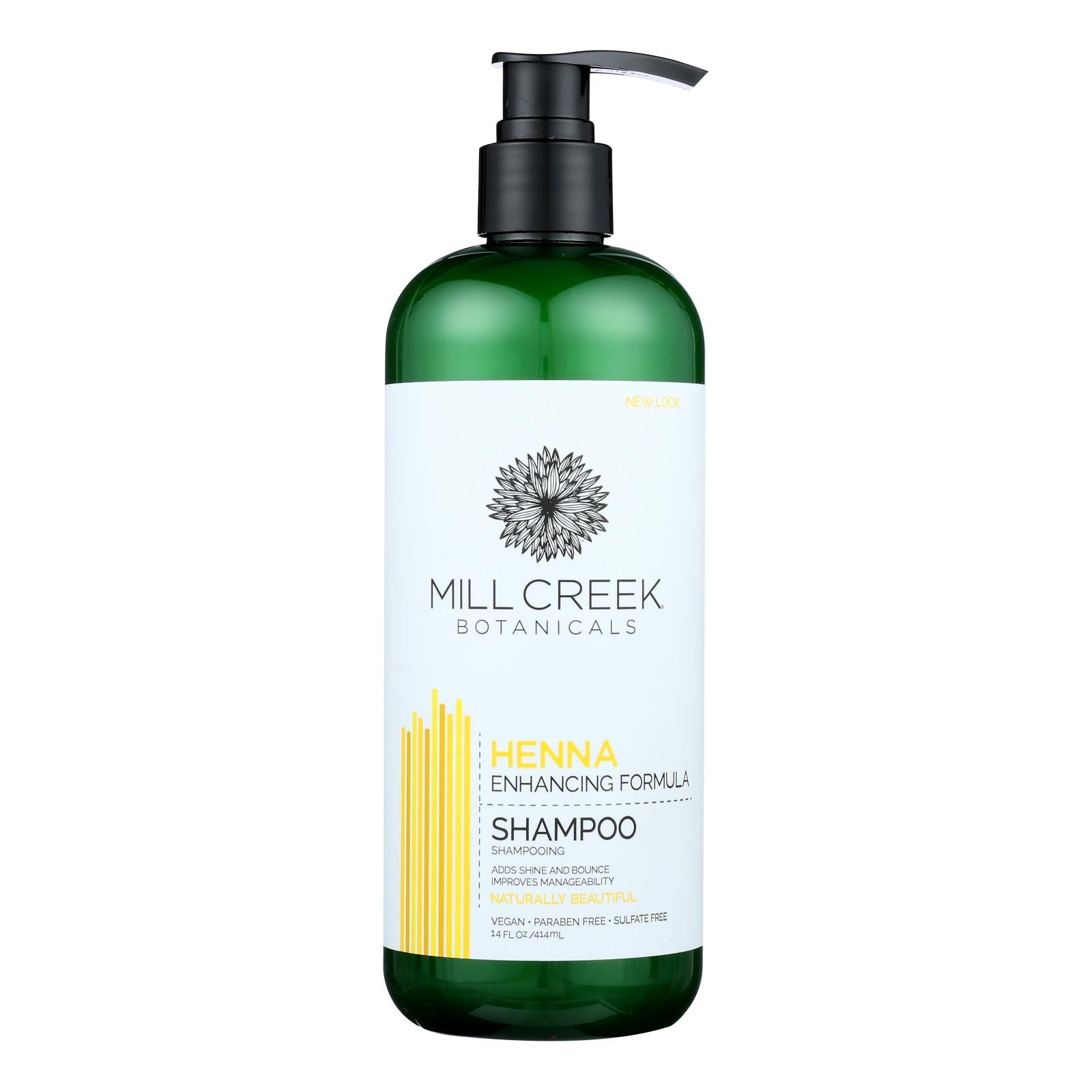 Mill Creek Botanicals Henna Shampoo - 1 Each - 14 Fz