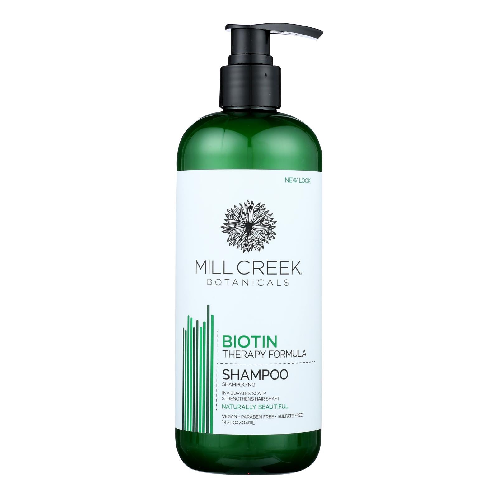 Mill Creek Botanicals Biotin Shampoo - 1 Each - 14 Fz