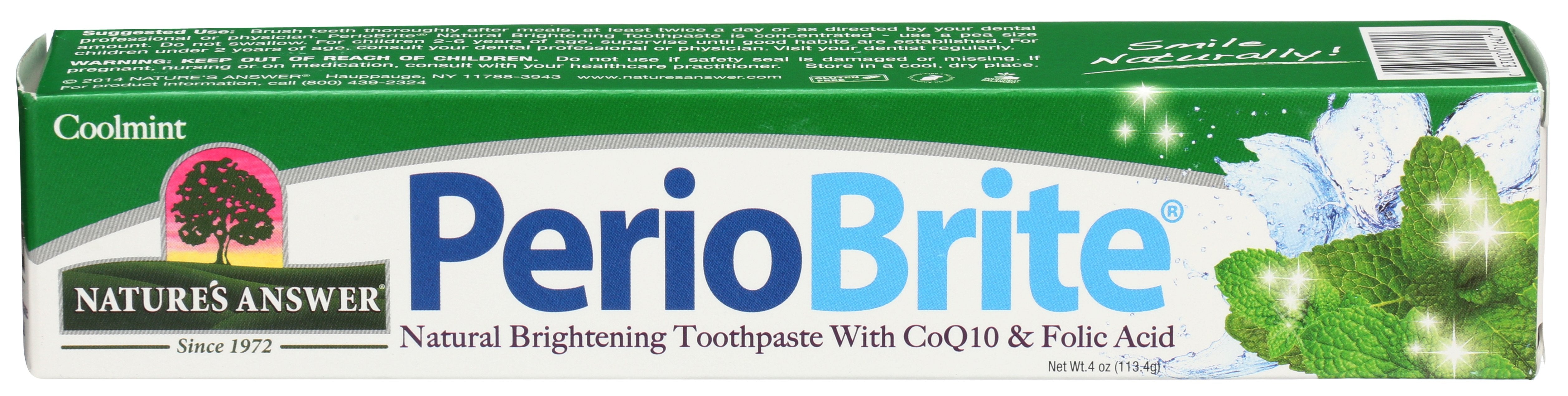 NATURES ANSWER TTHPASTE PERIOBRITE - Case of 3