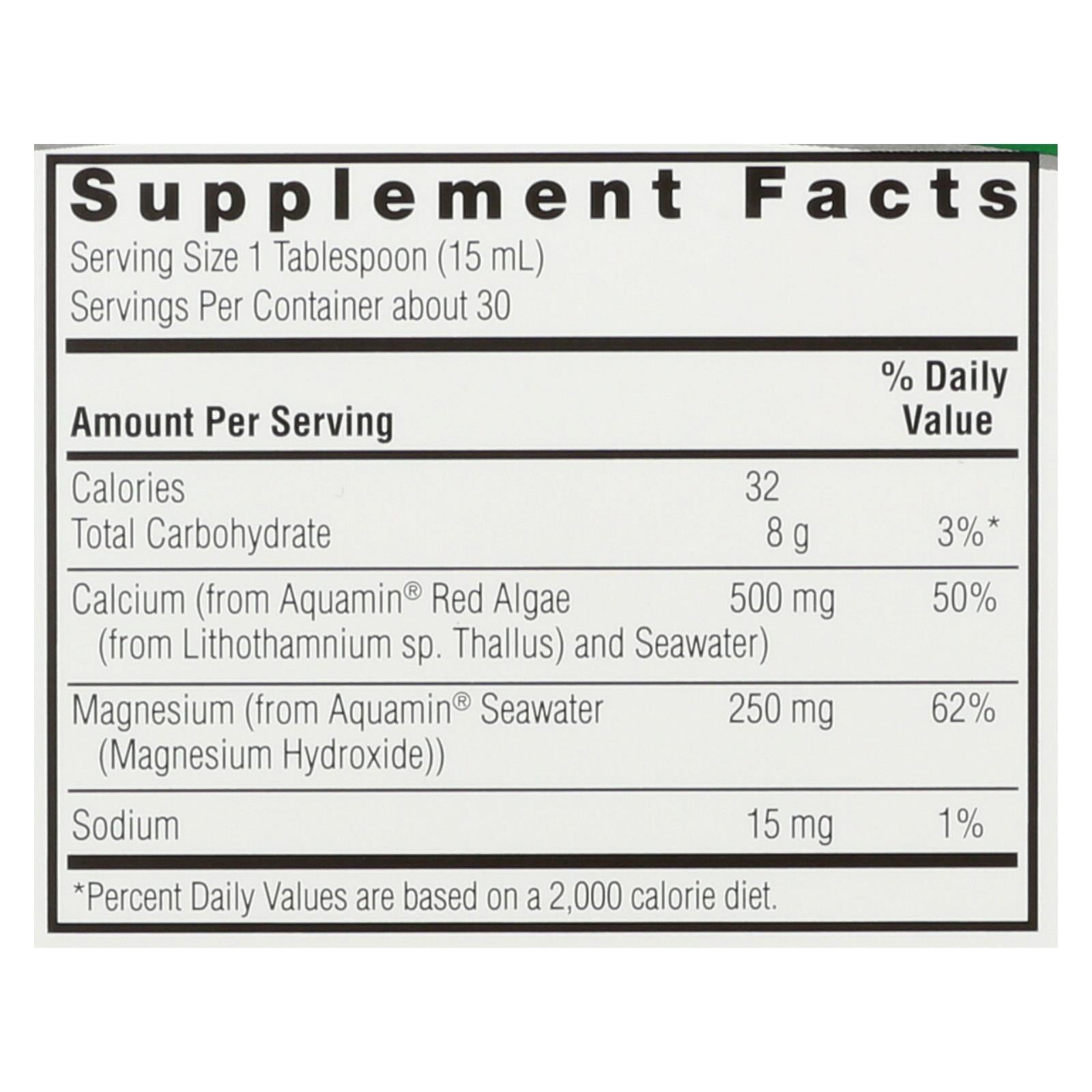 Nature's Answer Plant Based Calcium-magnesium Liquid - 1 Each - 16 Fz
