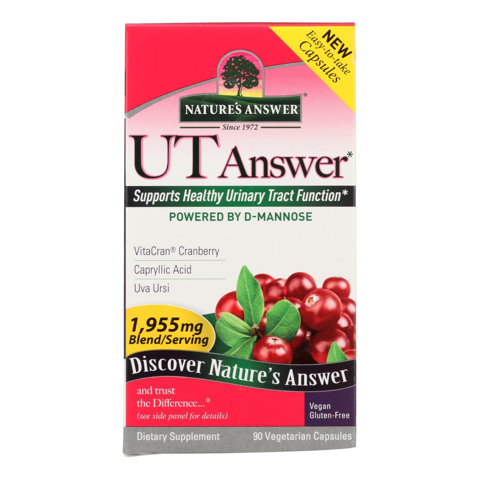 Nature's Answer UT Supplement - 90 VCAPs