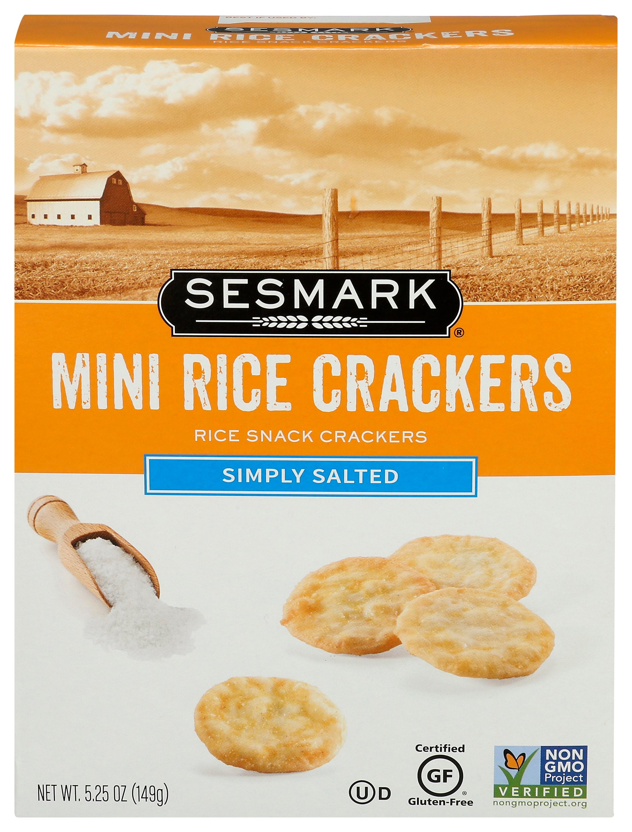 SESMARK CRACKER RICE MINI LGHT SLT - Case of 6