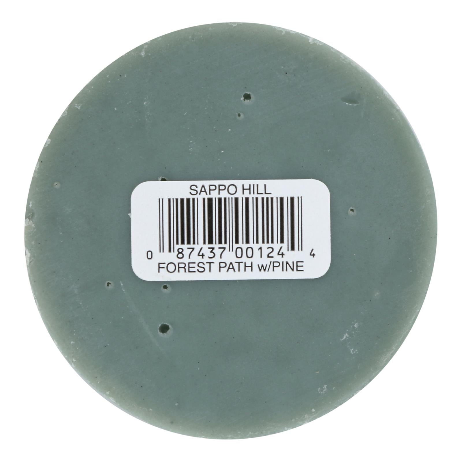 Sappo Hill Soapworks Glycerine Cream Soap - Forest - Case Of 12 - 3.5 Oz