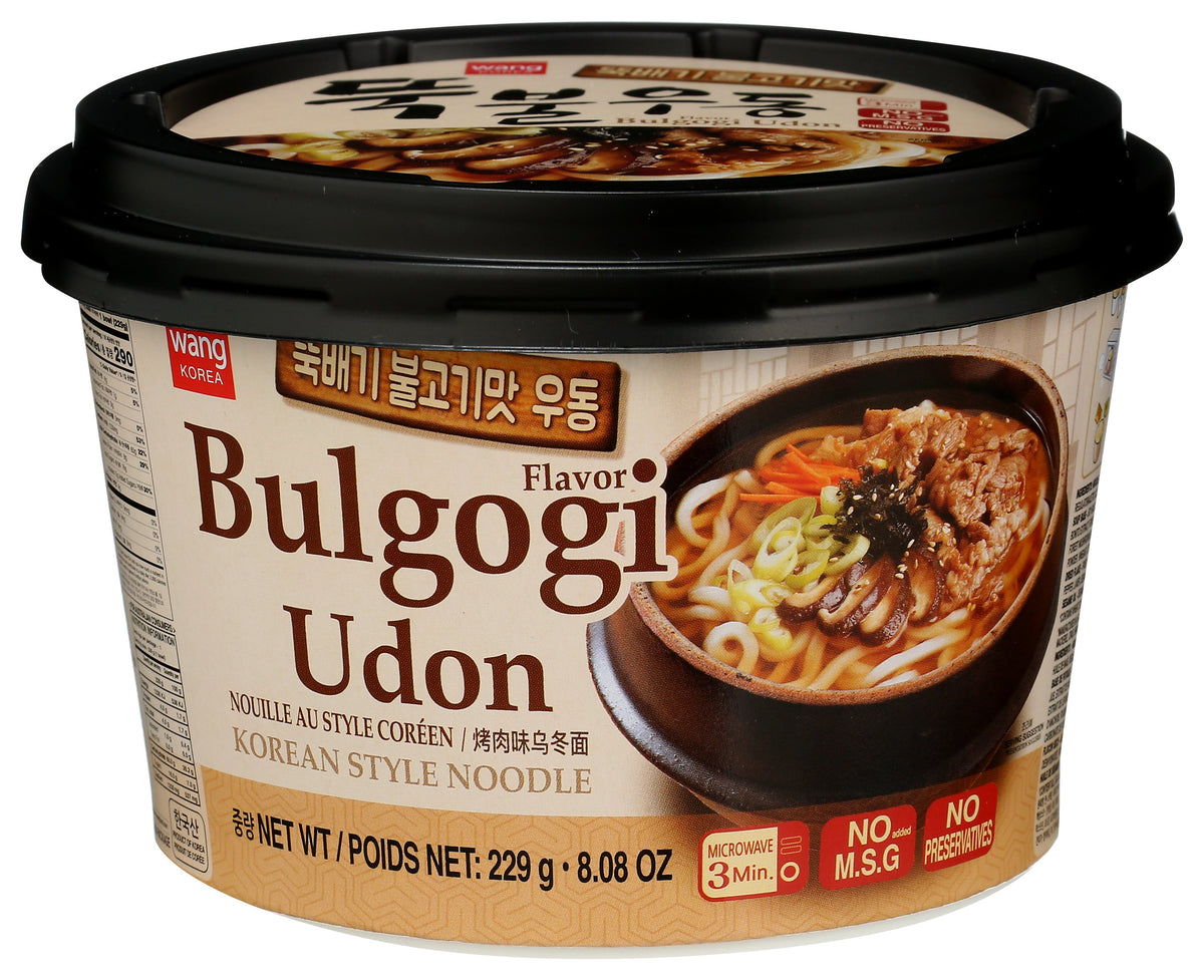 WANG NOODLE UDON BULGOGI - Case of 6