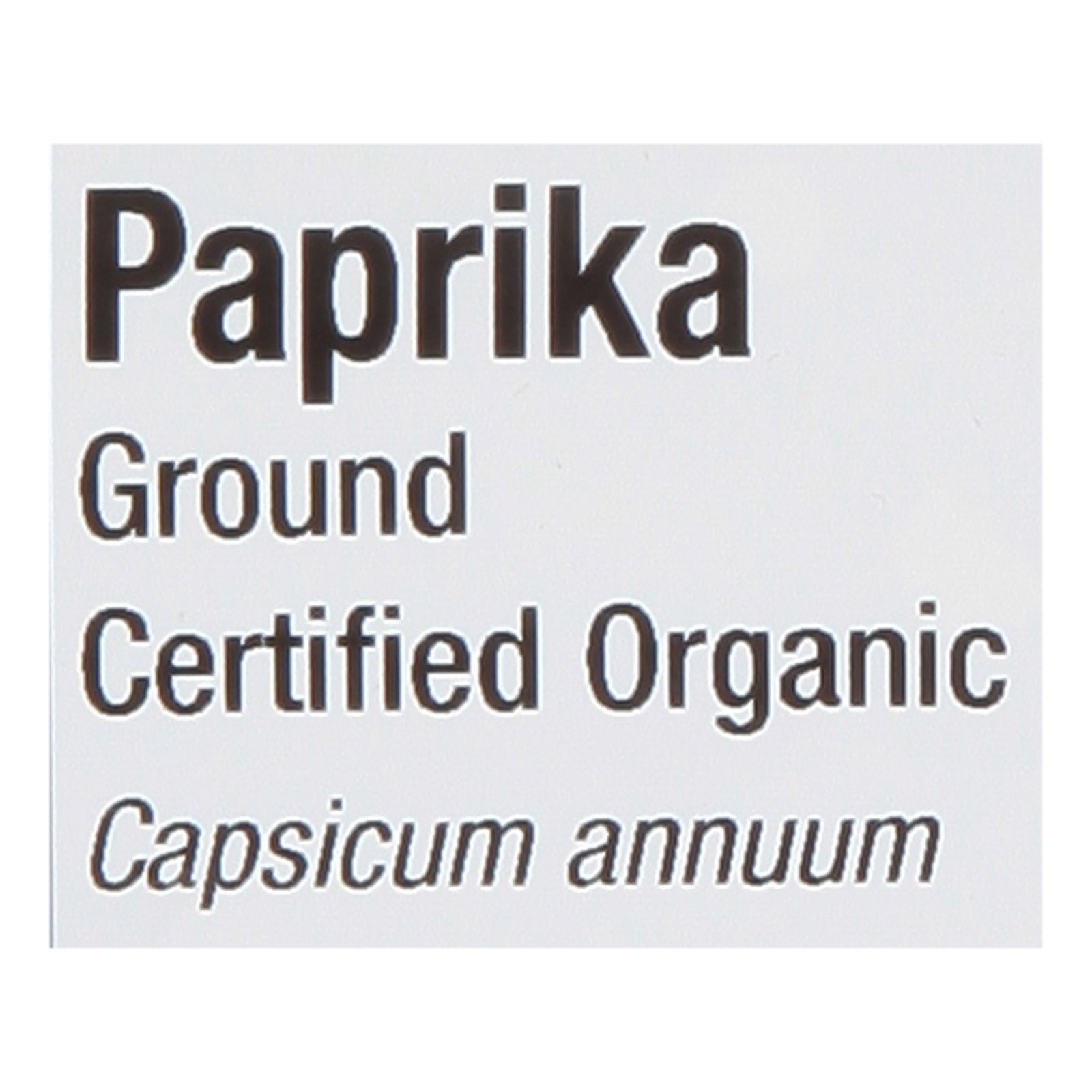 Frontier Herb Paprika Organic Powder Ground - Single Bulk Item - 1lb