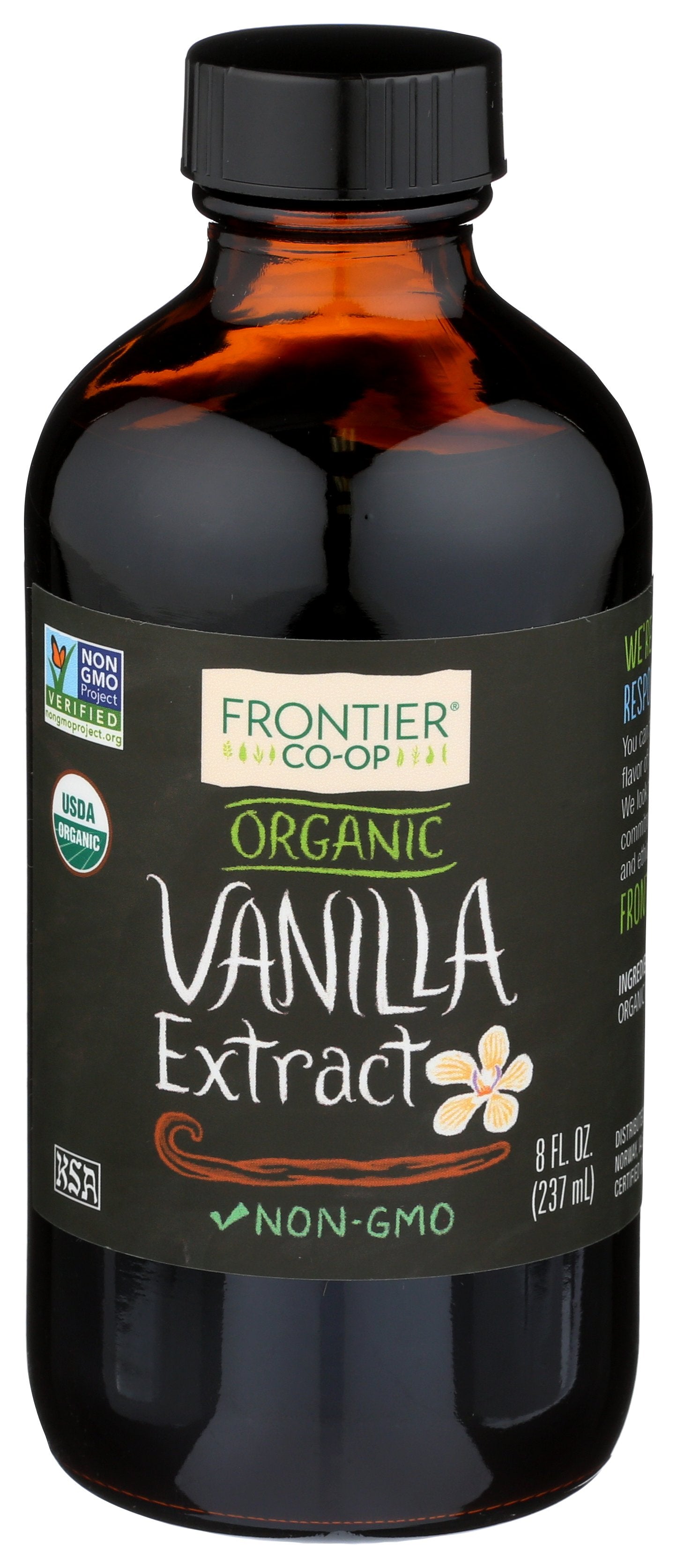 FRONTIER HERB EXTRACT VANILLA - Case of 6