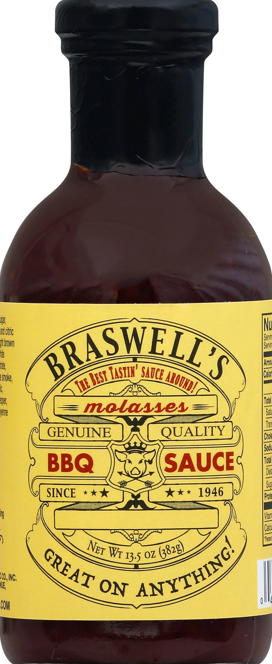 Braswell's BBQ Sauce 13.5 oz - Case of 6