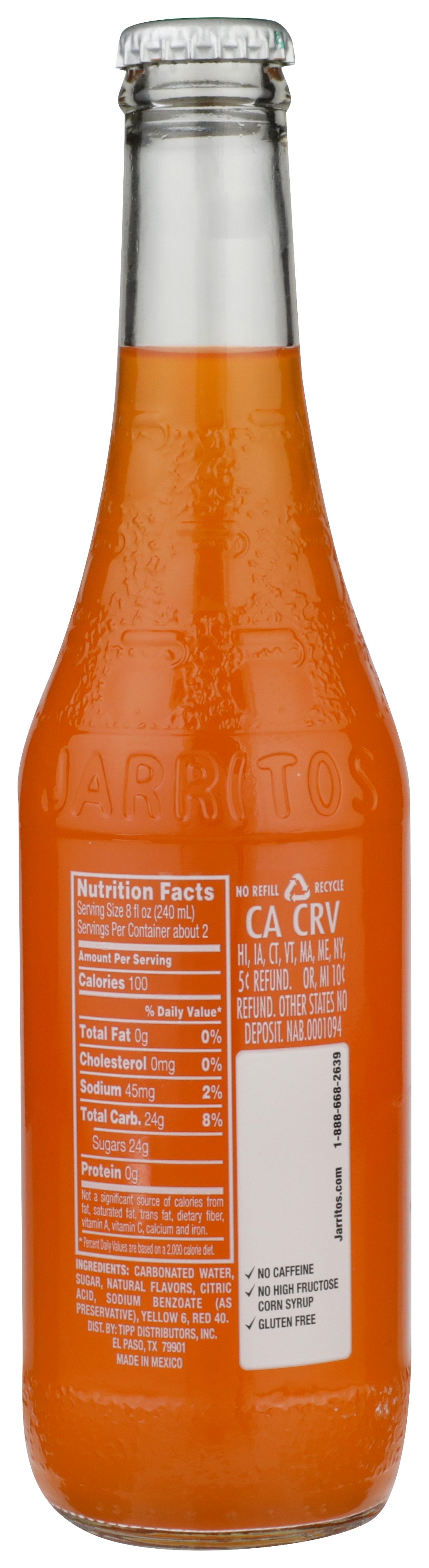 JARRITOS BEV MANDARIN 4PK - Case of 6