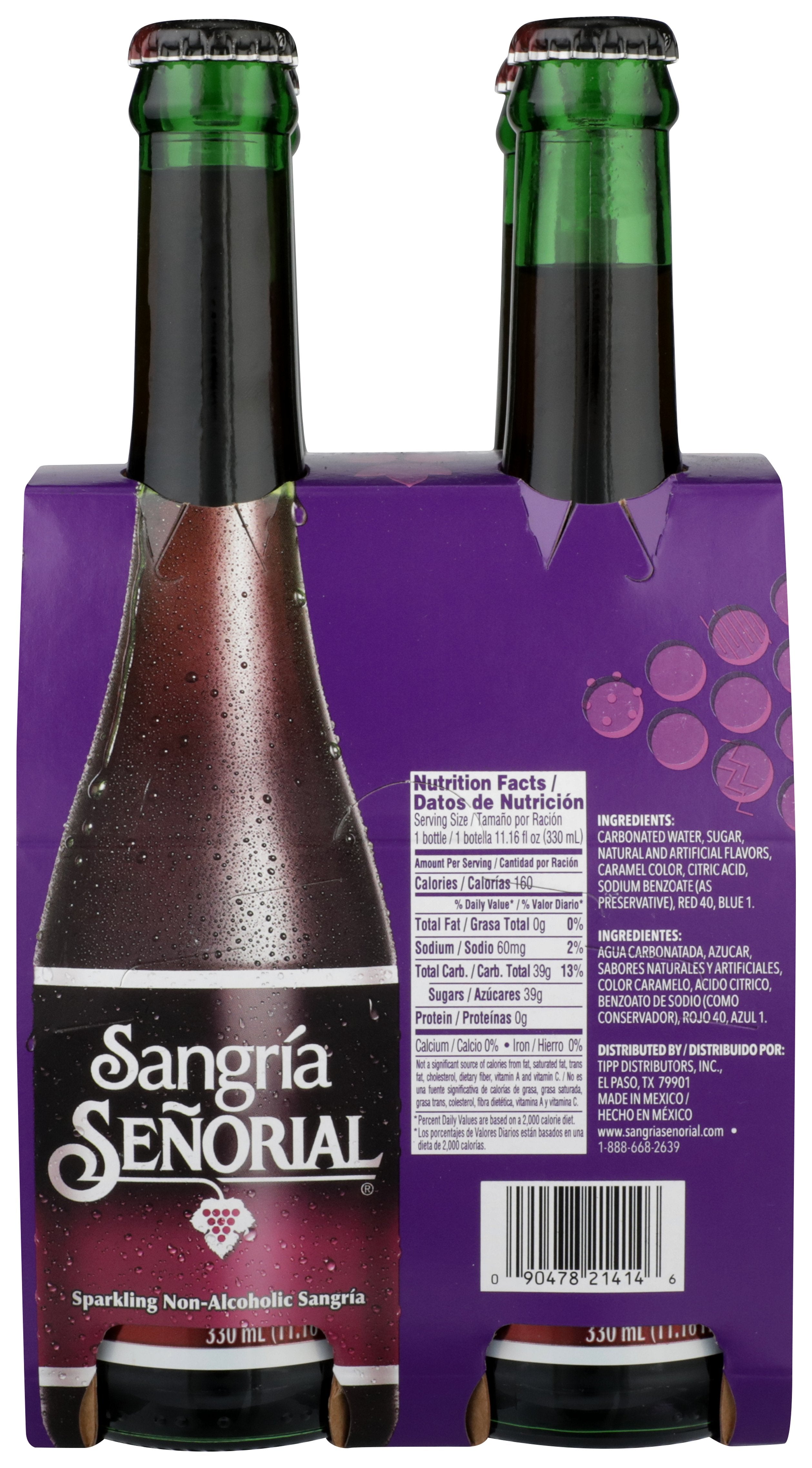 SENORIAL BEV SANGRIA SENORIAL 4PK - Case of 6