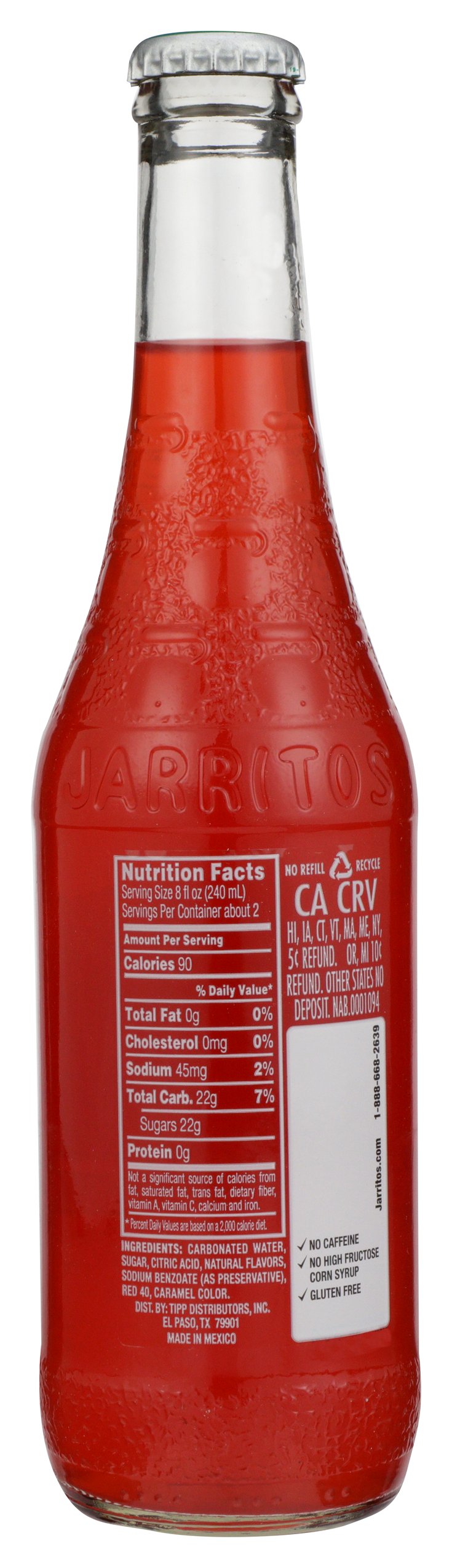 JARRITOS BEV FRUIT PUNCH 4PK - Case of 6