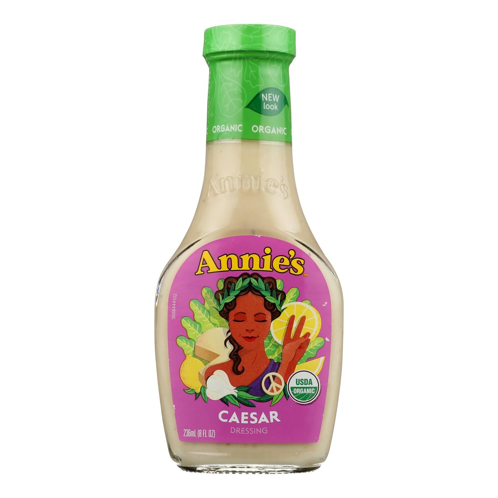Annie's Naturals Organic Dressing Caesar - Case Of 6 - 8 Fl Oz.