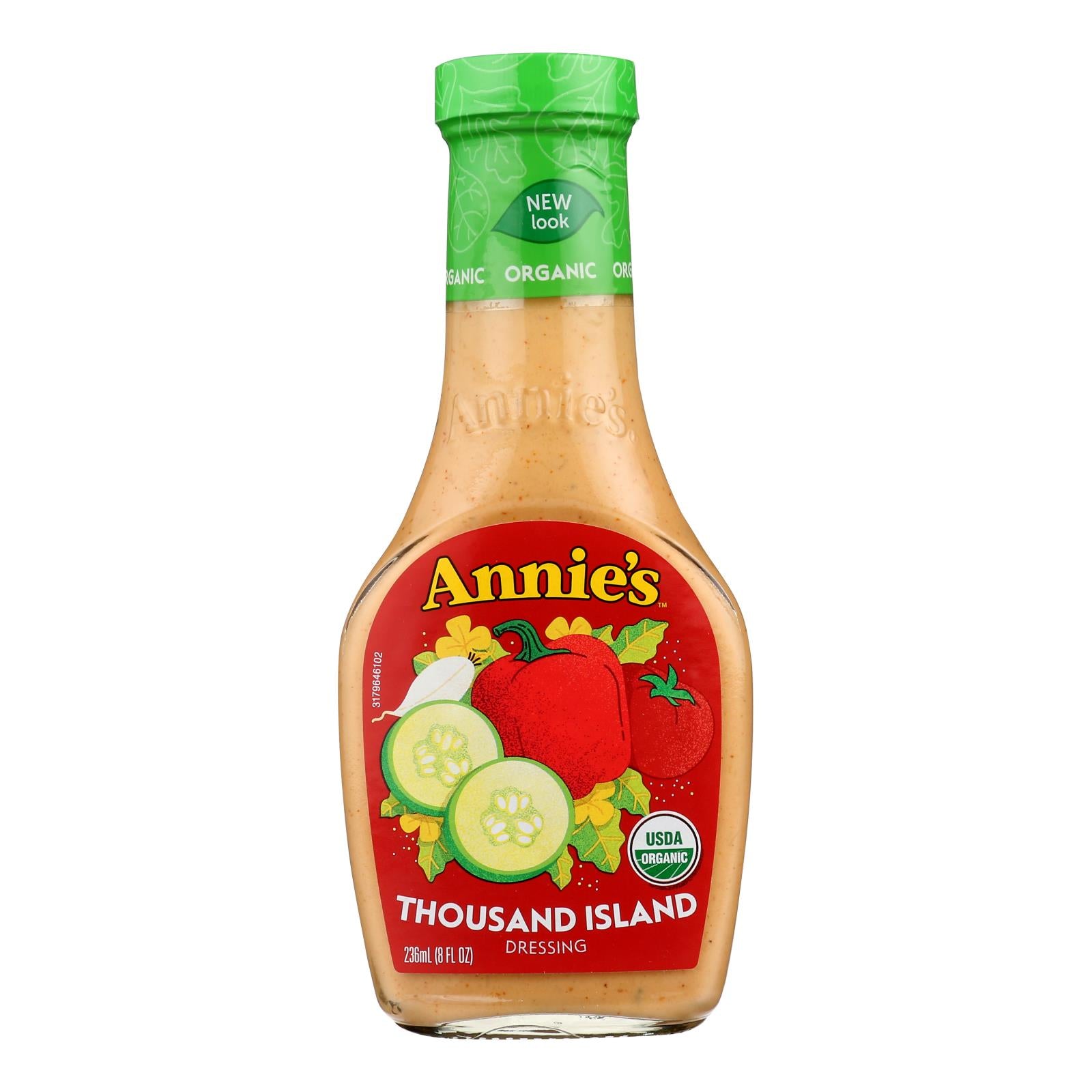 Annie's Naturals Organic Dressing Thousand Island - Case Of 6 - 8 Fl Oz.