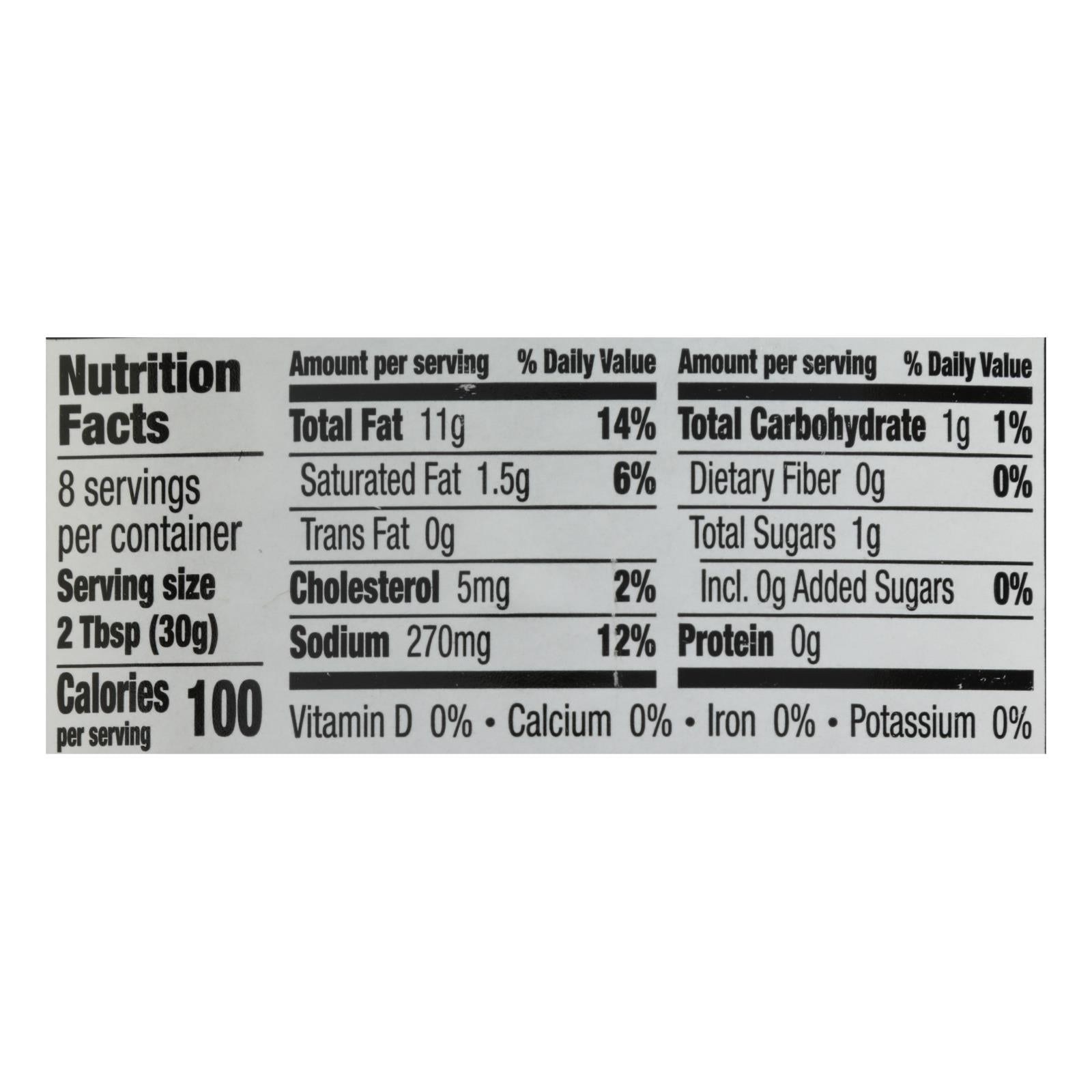 Annie's Naturals Organic Dressing Green Goddess - Case Of 6 - 8 Fl Oz.