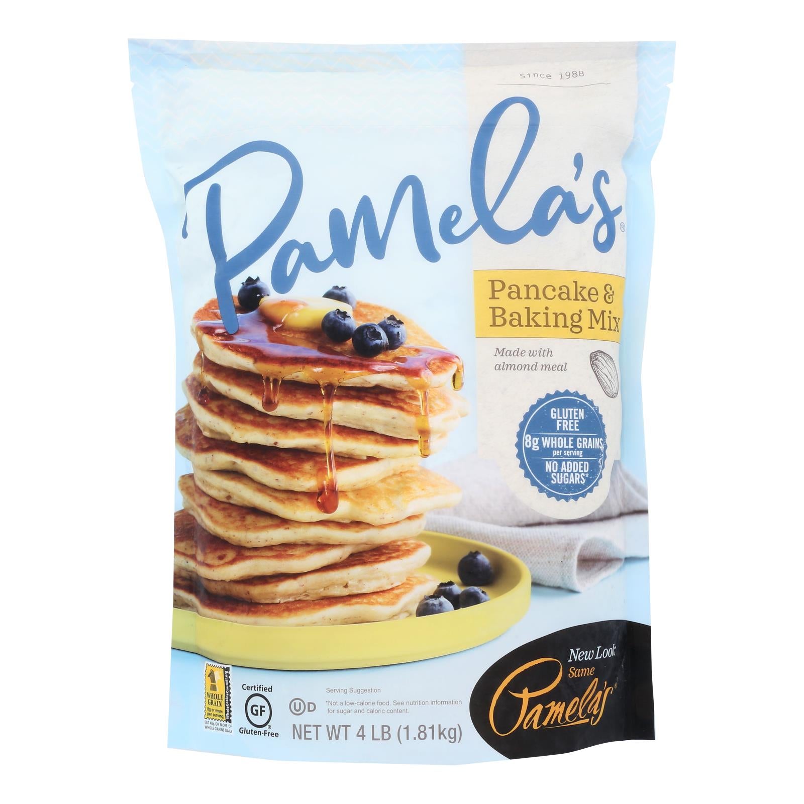 Pamela's Products - Baking And Pancake Mix - Case Of 3 - 4 Lb.