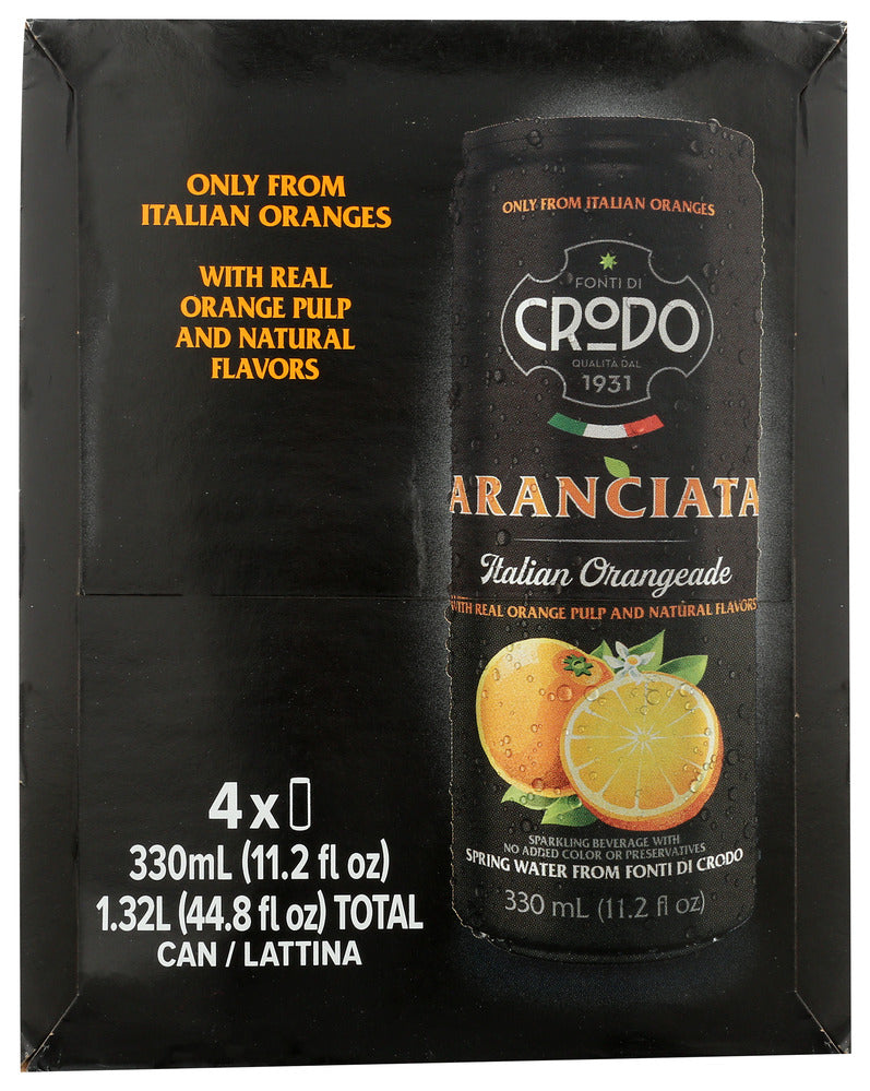 Crodo Aranciata Italian - Pack of 6 - 44.8 fo