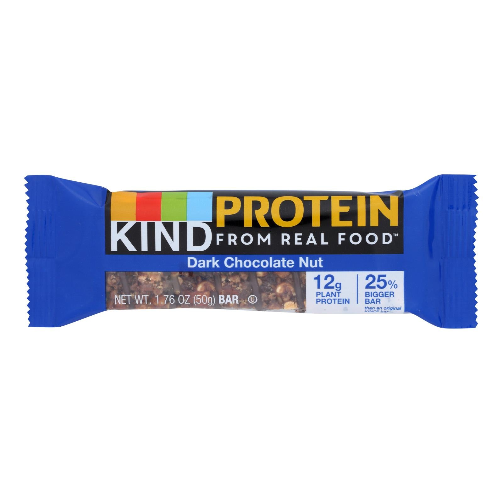 Kind Double Dark Chocolate Nut Protein Bars - Case of 12 - 1.76 OZ