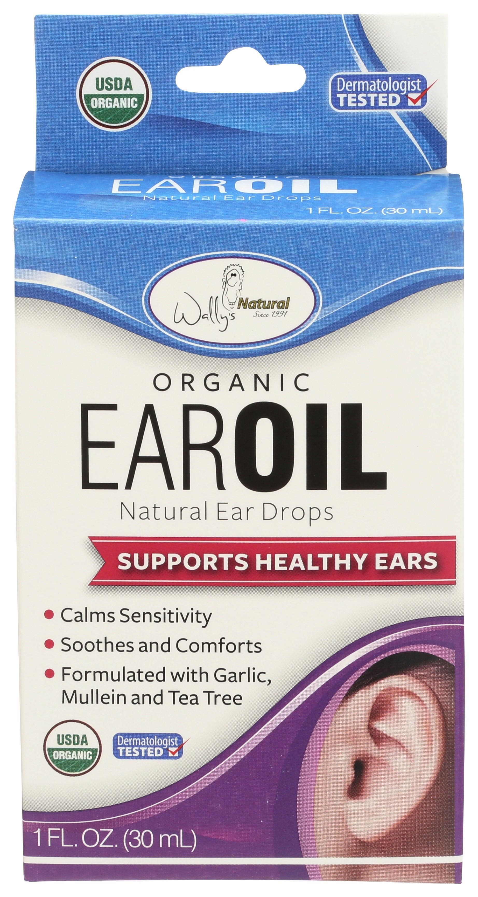WALLY EAR OIL ORGANIC - Case of 3