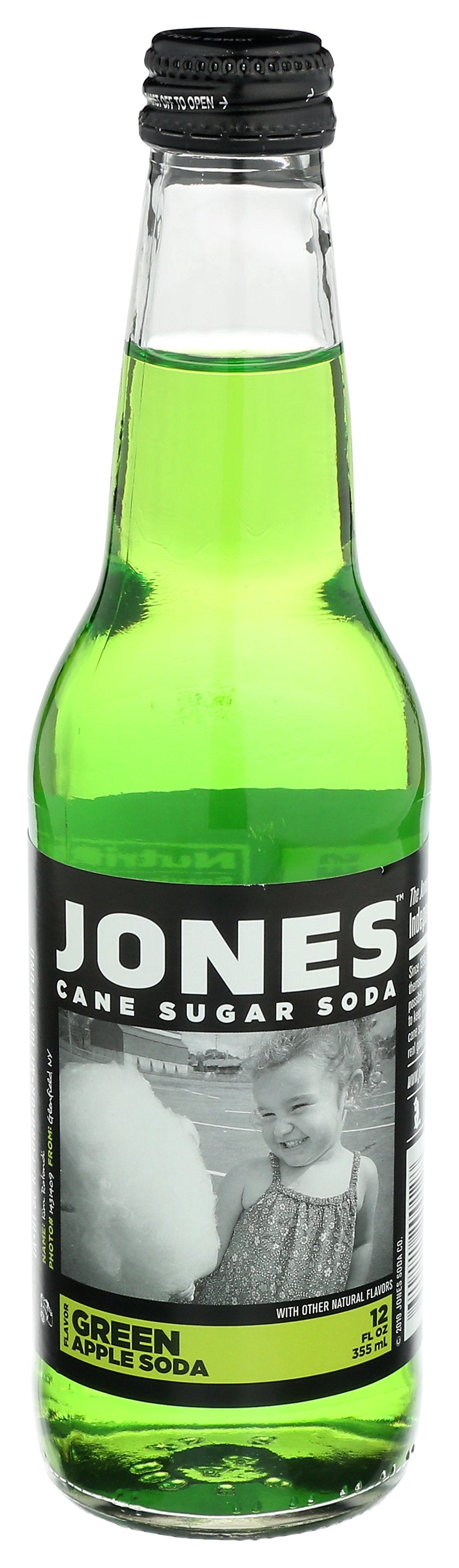 JONES SODA GREEN APPLE - Case of 12