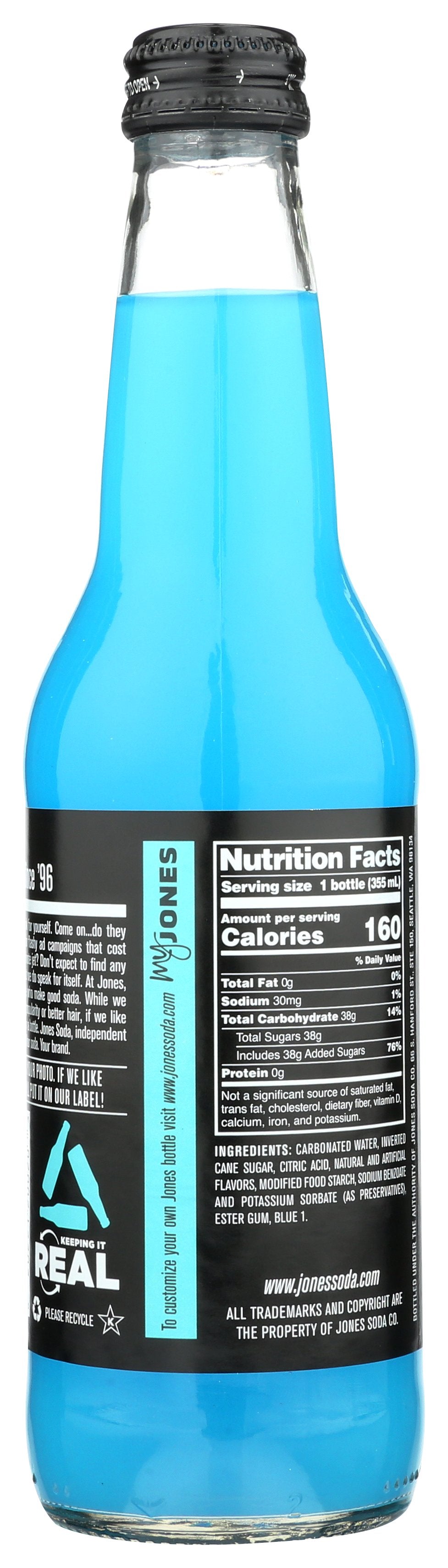 JONES SODAY BERRY LMNADE 30CAL - Case of 12