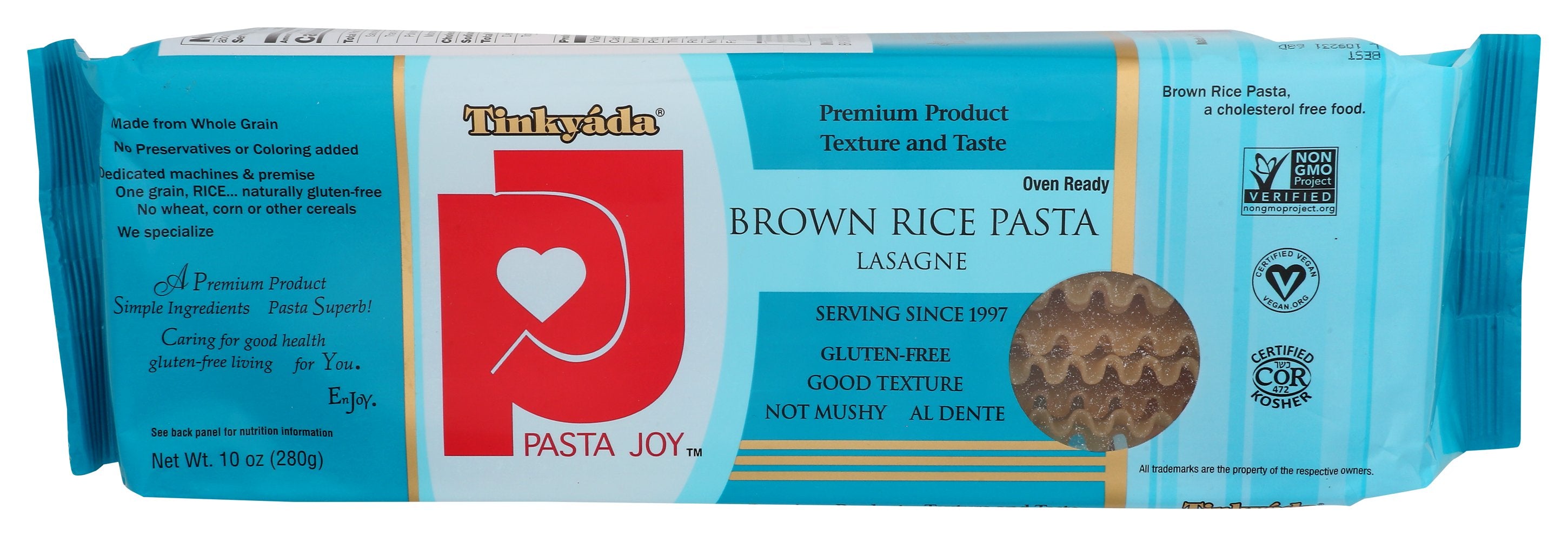 TINKYADA PASTA BRWN RICE LASAGNE