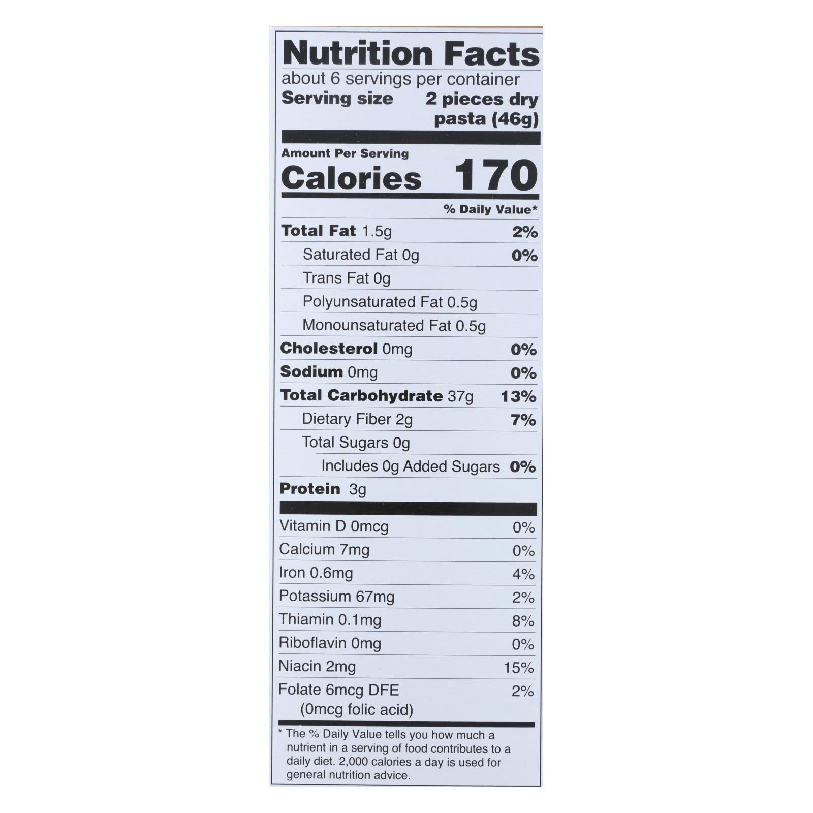 Tinkyada Brown Rice Pasta - Lasagna - Case Of 12 - 10 Oz