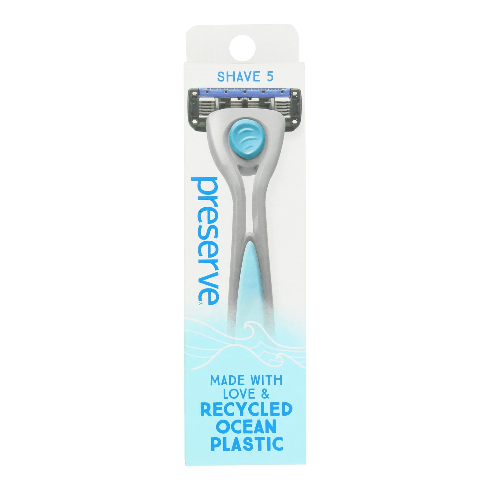 Preserve - Razar Popi Shave 5 Grey - Case of 6-1 CT