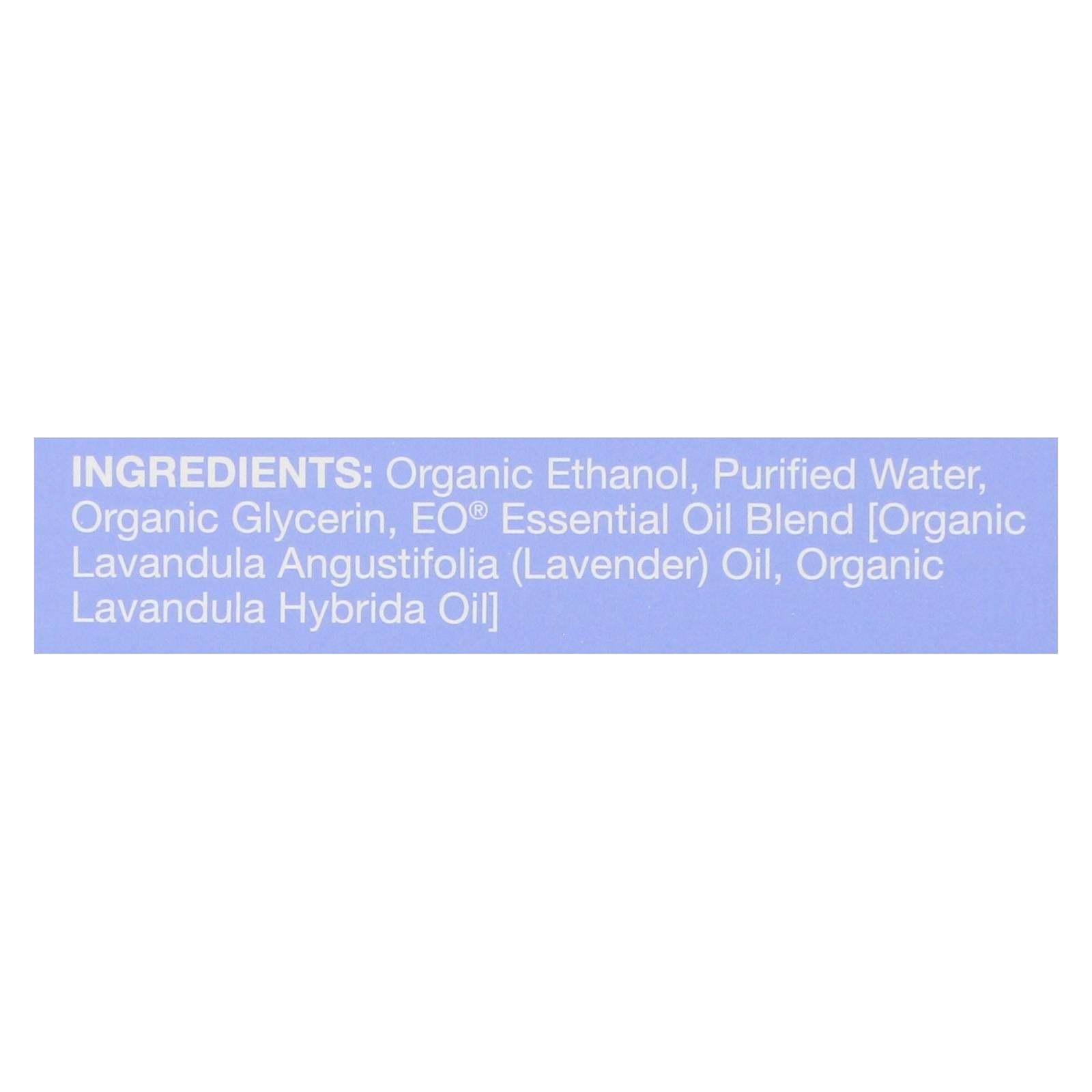 Eo Products - Deodorant Wipes - Lavender - Case Of 12 - 6 Count