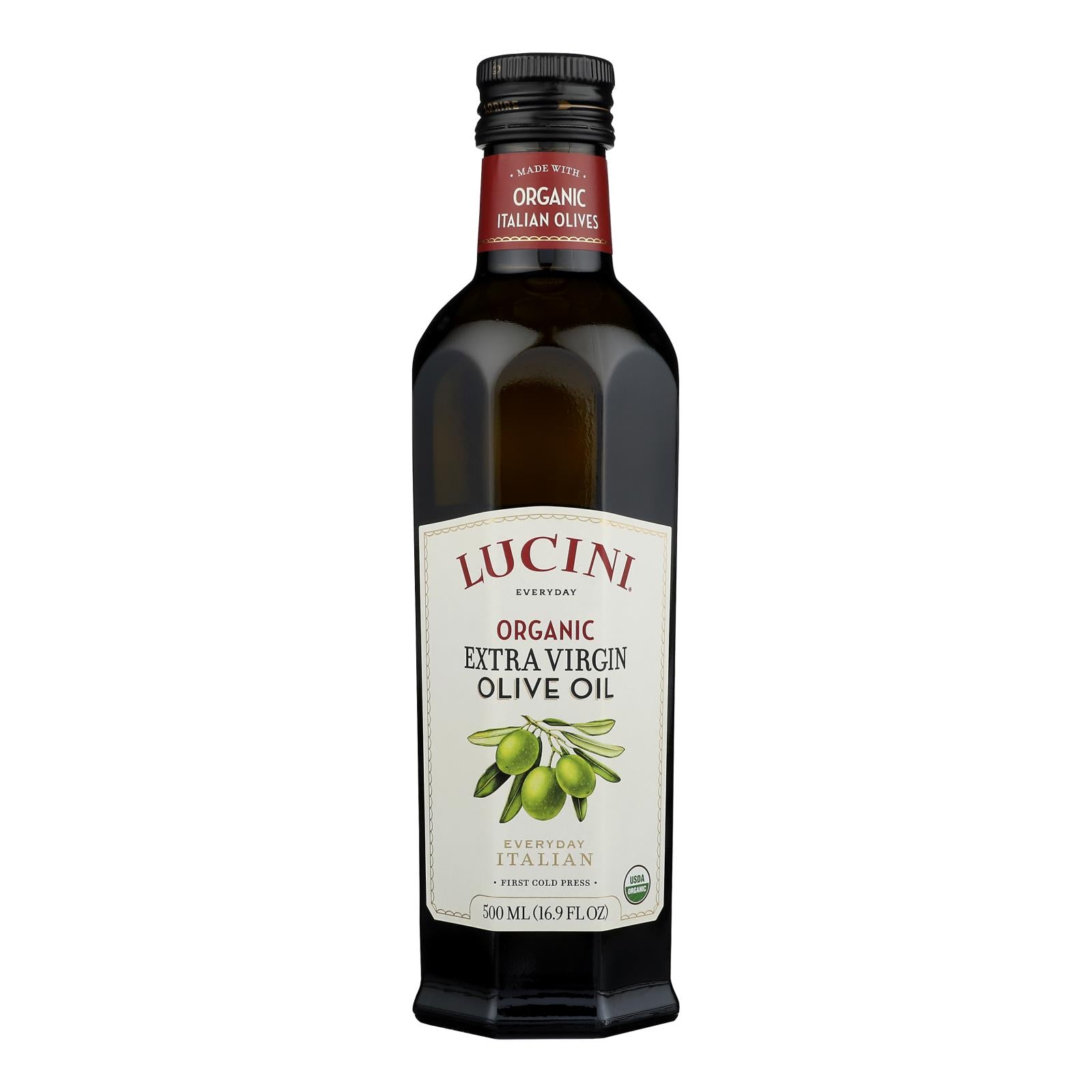 Lucini Italia Extra Virgin Olive Oil - Case Of 6 - 16.9 Fz