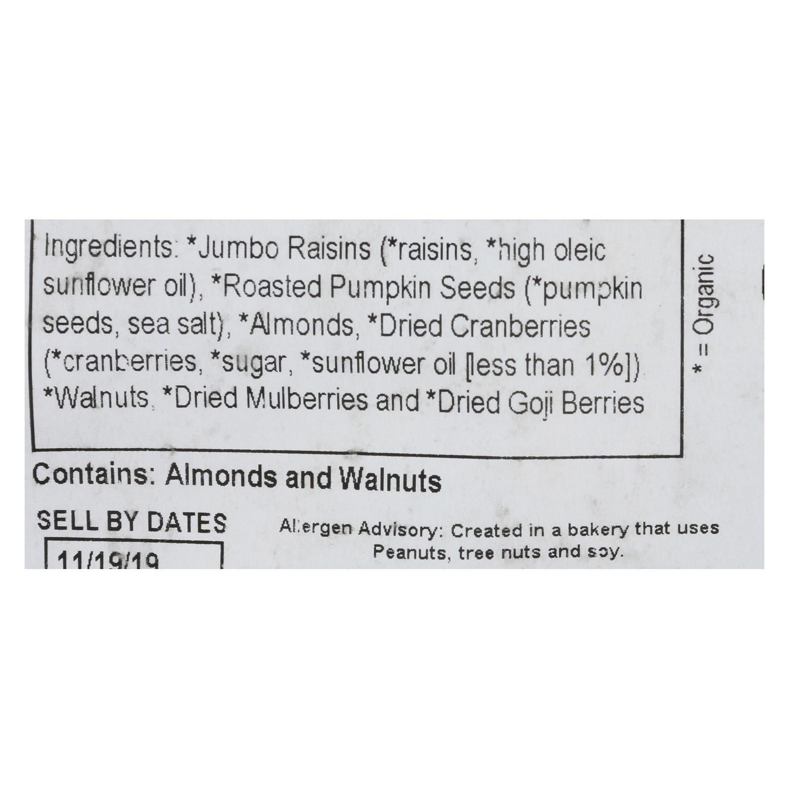 Grandy Oats Trail Mix Antioxidant - Single Bulk Item - 10lb