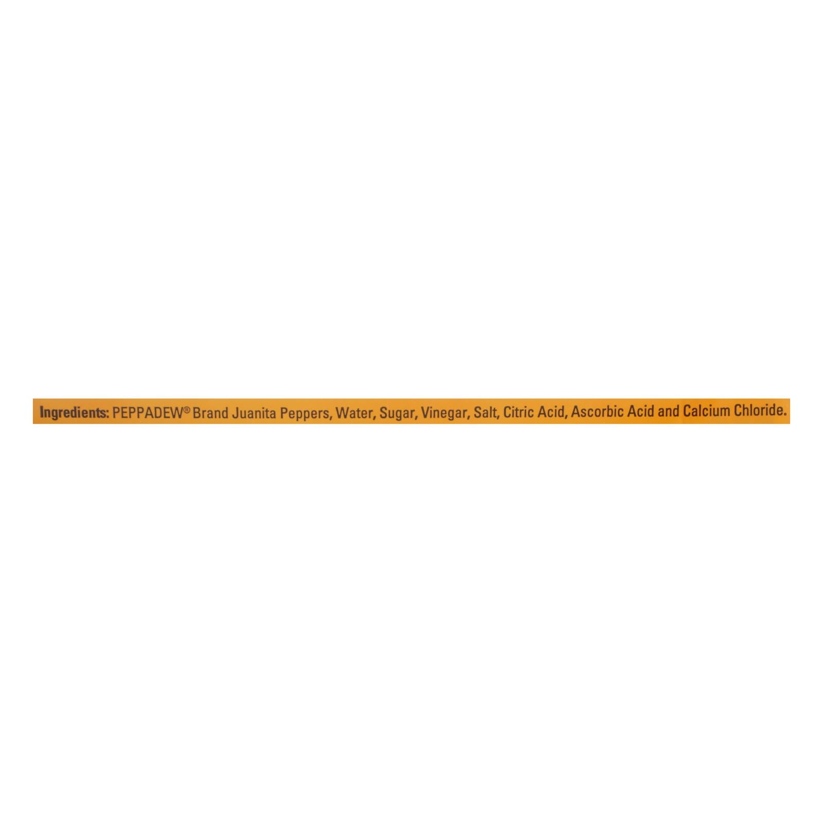 Peppadew Mild Whole Piquante Peppers - Case Of 12 - 14 Oz