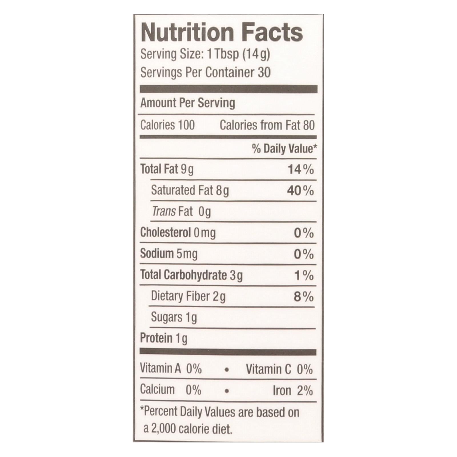 Nutiva Organic Manna - Coconut - Case of 6 - 15 oz.