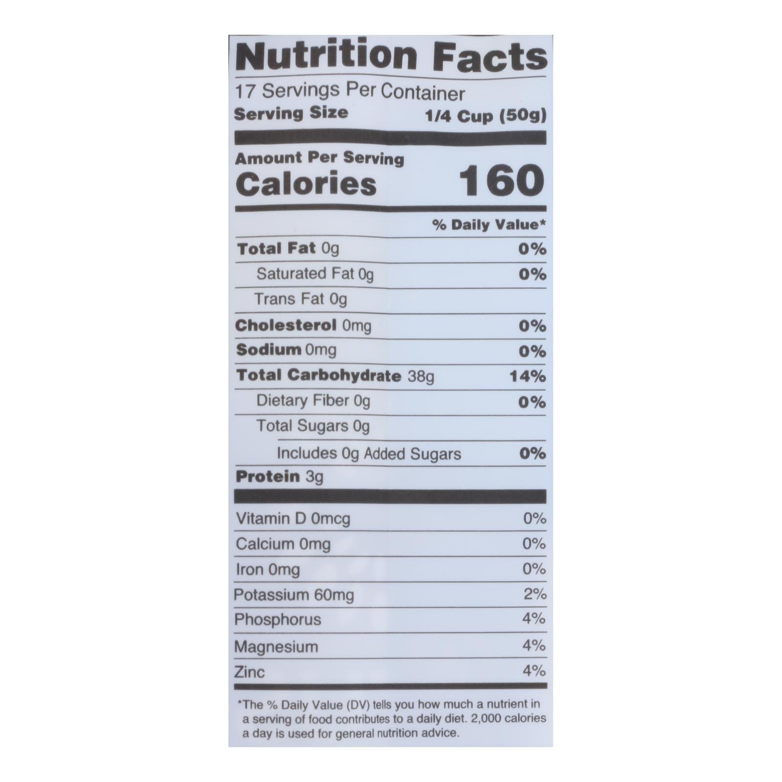 Lotus Foods Organic - Rice - White - Jasmine - Case Of 6 - 30 Oz