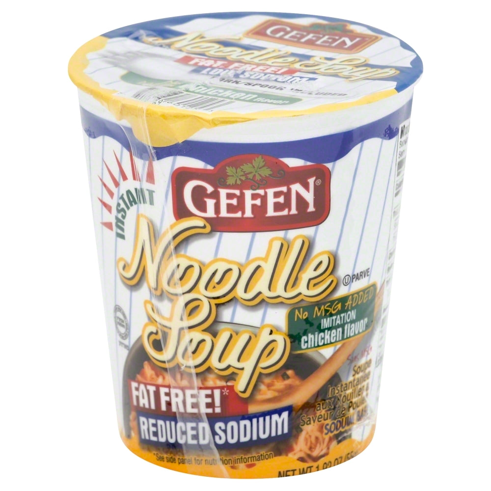 Gefen Low Sodium and Fat Free Chicken Noodle Soup (Case of 12) - 1.92 oz