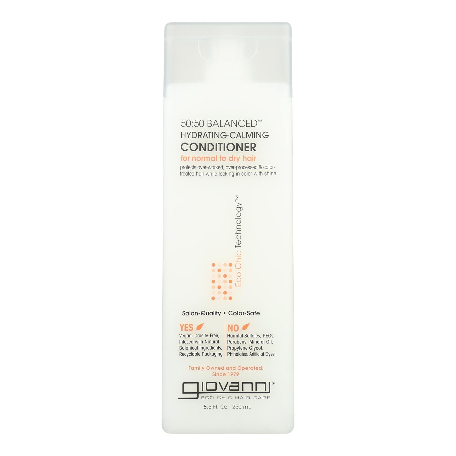 Giovanni 50:50 Balanced Conditioner Hydrating-calming - 8.5 Fl Oz