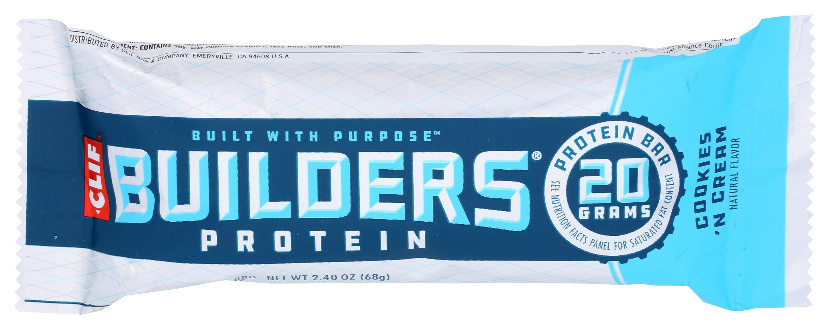 CLIF BUILDER BAR CKIE & CRM - Case of 12
