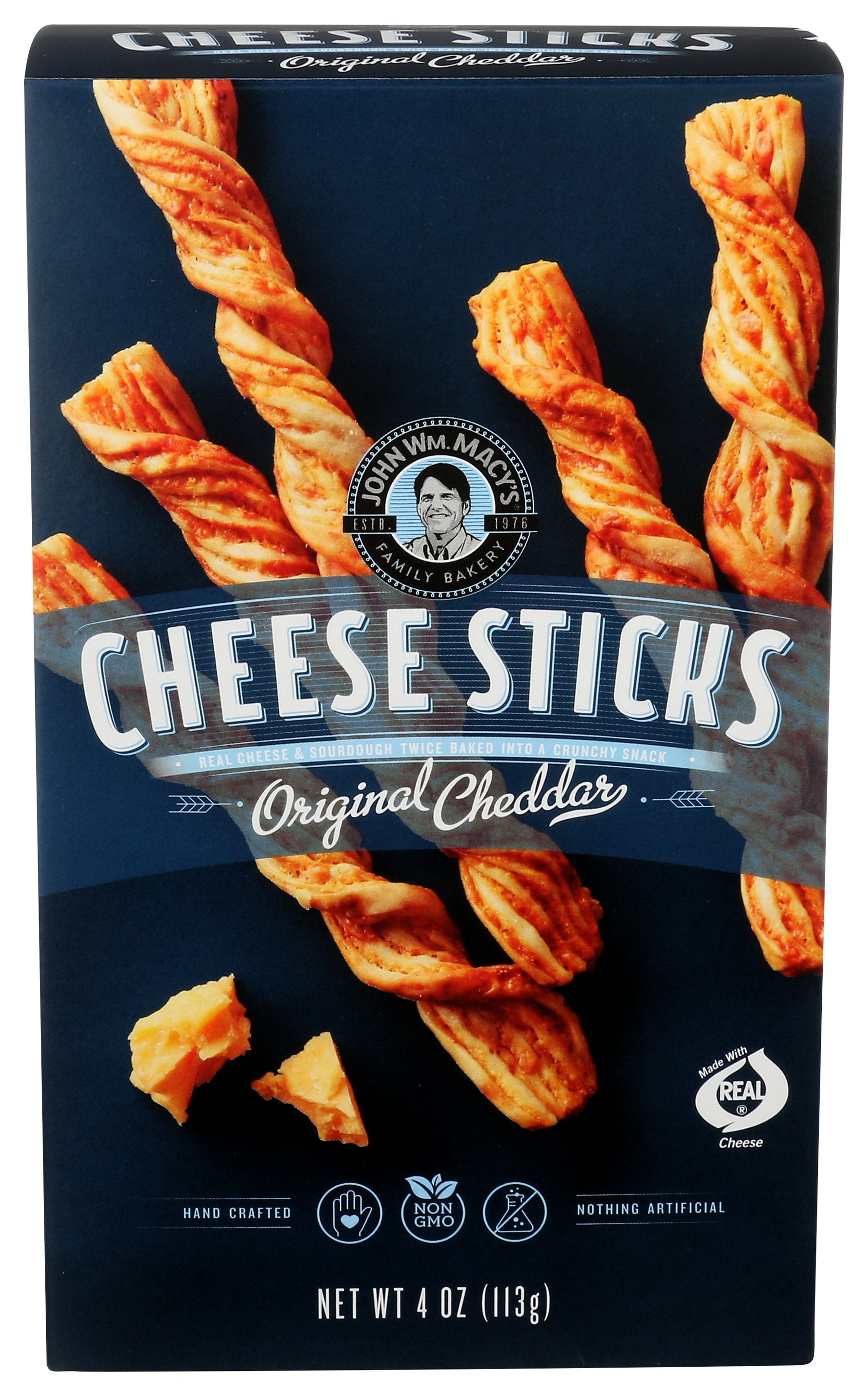 MACYS CHEESESTICK CHDR - Case of 6