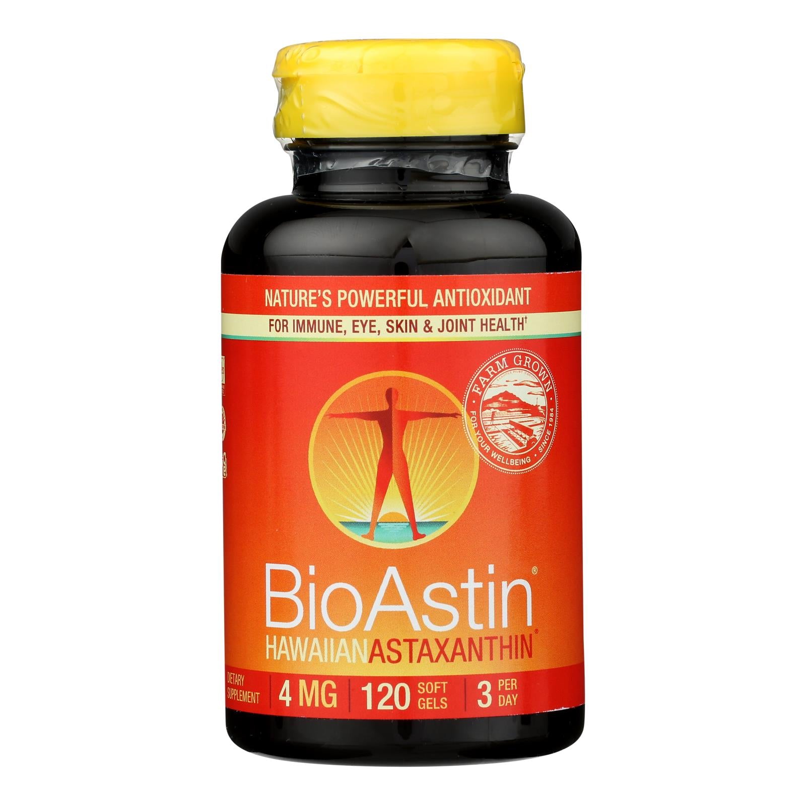 Bioastin 4mg Astaxanthin Microalgae - 1 Each - 120 Cap